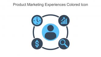 Product Marketing Experiences Colored Icon In Powerpoint Pptx Png And Editable Eps Format