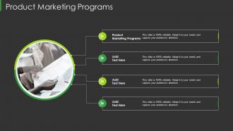 Product Marketing Programs In Powerpoint And Google Slides Cpb