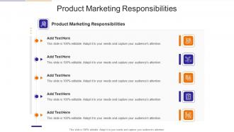 Product Marketing Responsibilities In Powerpoint And Google Slides Cpb