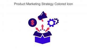 Product Marketing Strategy Colored Icon In Powerpoint Pptx Png And Editable Eps Format