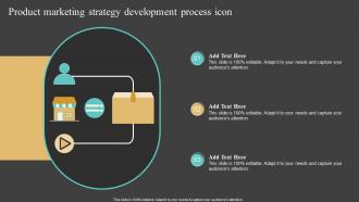 Product Marketing Strategy Development Process Icon