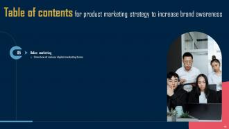 Product Marketing Strategy To Increase Brand Awareness MKT CD V Adaptable Analytical