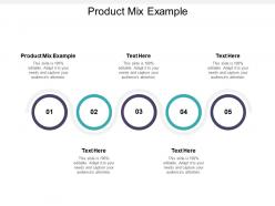Product mix example ppt powerpoint presentation icon themes cpb