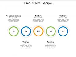 Product mix example ppt powerpoint presentation ideas objects cpb