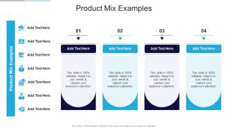 Product Mix Examples In Powerpoint And Google Slides Cpb