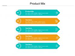 Product mix ppt powerpoint presentation icon design inspiration cpb