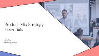 Product Mix Strategy Essentials PPT PowerPoint AT