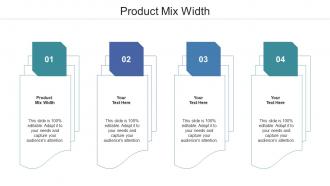 Product Mix Width Ppt Powerpoint Presentation Gallery Graphics Cpb