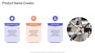 Product Name Creator In Powerpoint And Google Slides Cpb