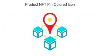 Product NFT Pin Colored Icon In Powerpoint Pptx Png And Editable Eps Format