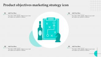 Product Objectives Marketing Strategy Icon