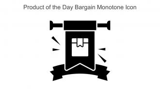 Product Of The Day Bargain Monotone Icon In Powerpoint Pptx Png And Editable Eps Format