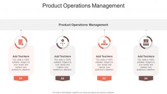 Product Operations Management In Powerpoint And Google Slides Cpb