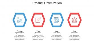 Product optimization ppt powerpoint presentation ideas samples cpb