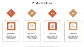 Product Options In Powerpoint And Google Slides Cpb