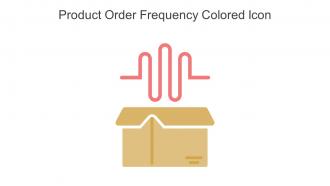 Product Order Frequency Colored Icon In Powerpoint Pptx Png And Editable Eps Format