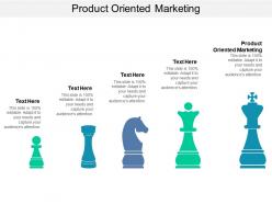 Product oriented marketing ppt powerpoint presentation styles influencers cpb