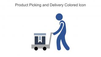 Product Picking And Delivery Colored Icon In Powerpoint Pptx Png And Editable Eps Format