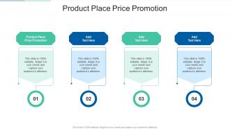 Product Place Price Promotion In Powerpoint And Google Slides Cpb