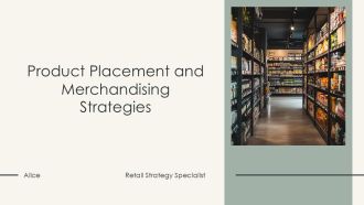 Product Placement And Merchandising Strategies PPT Graphics AT