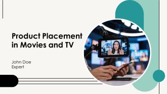 Product Placement In Movies And TV PPT Template AT