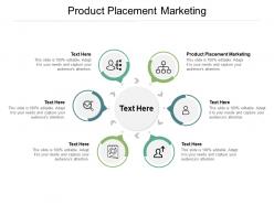 Product placement marketing ppt powerpoint presentation slides styles cpb