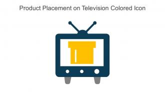 Product Placement On Television Colored Icon In Powerpoint Pptx Png And Editable Eps Format