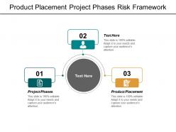 Product placement project phases risk framework revenue budgeting cpb