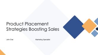 Product Placement Strategies Boosting Sales PPT Outline AT