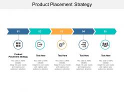 Product placement strategy ppt powerpoint presentation slides templates cpb