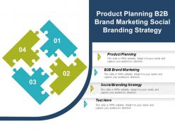 Product planning b2b brand marketing social branding strategy cpb