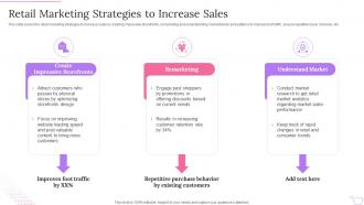 Product Planning Process Retail Marketing Strategies To Increase Sales