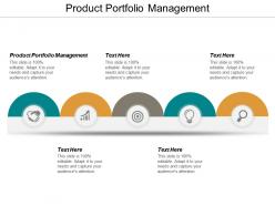 Product portfolio management ppt powerpoint presentation layouts format ideas cpb