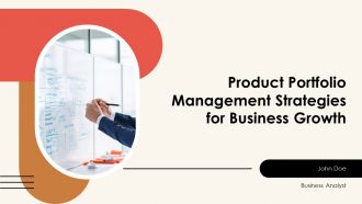 Product Portfolio Management Strategies For Busine PPT Sample AT
