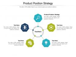 Product position strategy ppt powerpoint presentation layouts portrait cpb