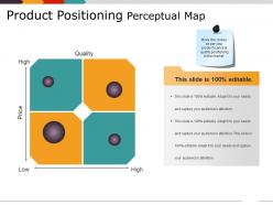 Product positioning perceptual map powerpoint show