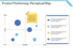 Product positioning perceptual map quality ppt powerpoint presentation file display
