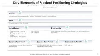 Product positioning strategies development strategy business infrastructure