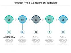 Product price comparison template ppt powerpoint presentation show template cpb