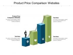 Product price comparison websites ppt powerpoint presentation icon gridlines cpb