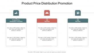 Product Price Distribution Promotion In Powerpoint And Google Slides Cpb