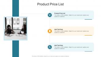 Product Price List In Powerpoint And Google Slides Cpb