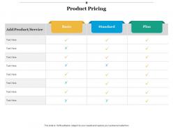 Product Pricing Business Marketing Ppt Infographics Example Introduction