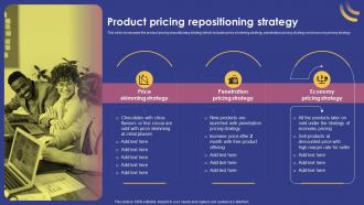 Product Pricing Repositioning Strategy Marketing Strategy For Product