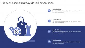Product Pricing Strategy Development Icon