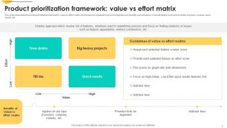 Product Prioritization Framework Powerpoint Ppt Template Bundles Analytical Impactful
