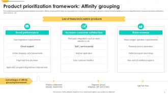 Product Prioritization Framework Powerpoint Ppt Template Bundles Graphical Impactful