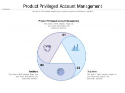 Product privileged account management ppt powerpoint presentation tutorials cpb
