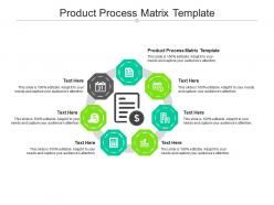 Product process matrix template ppt powerpoint presentation ideas brochure cpb