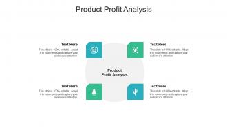 Product profit analysis ppt powerpoint presentation show skills cpb